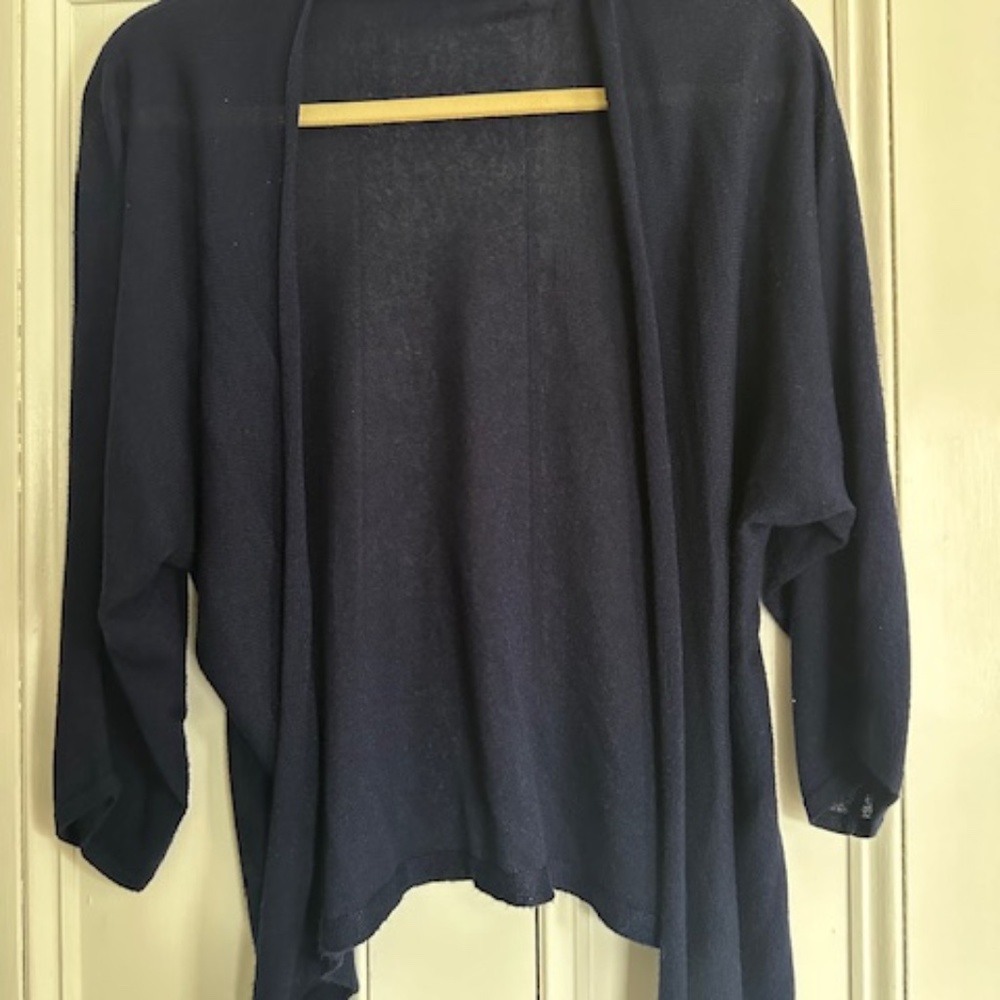 Navy Blue Women's sweater/cover up